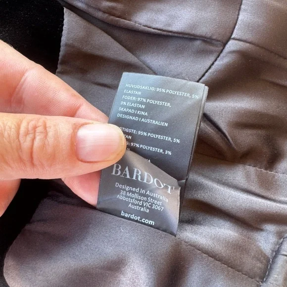 Bardot Fitted Corset Bustier Size 4 - Picture 10 of 11